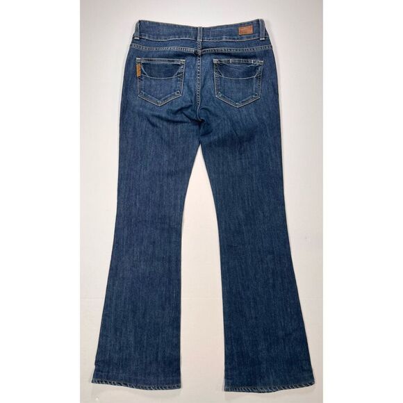 PAIGE Premium Denim Hidden Hills High Rise Bootcut Jeans Double Button Size 28 - Picture 4 of 8